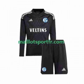 Maillot de Foot Schalke 04 Gardien Enfant Exterieur 2023/24 ML